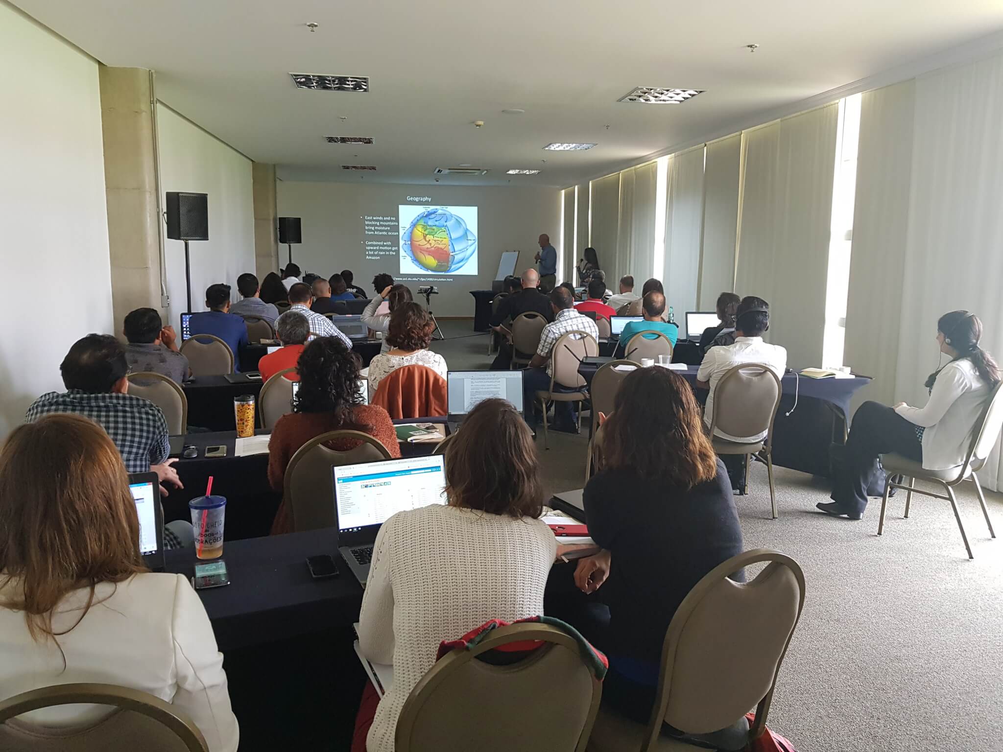 Oficina capacita para interpretação de dados de clima e biomassa