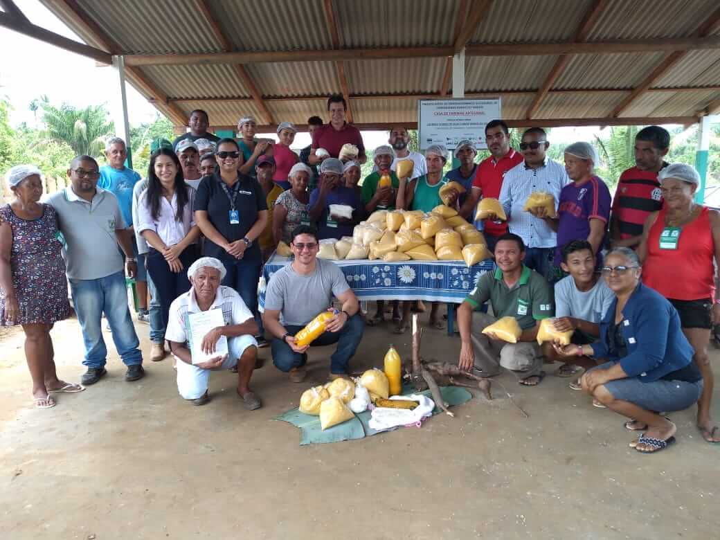 Projeto incentiva agricultura familiar e cria casa de farinha artesanal no Pará