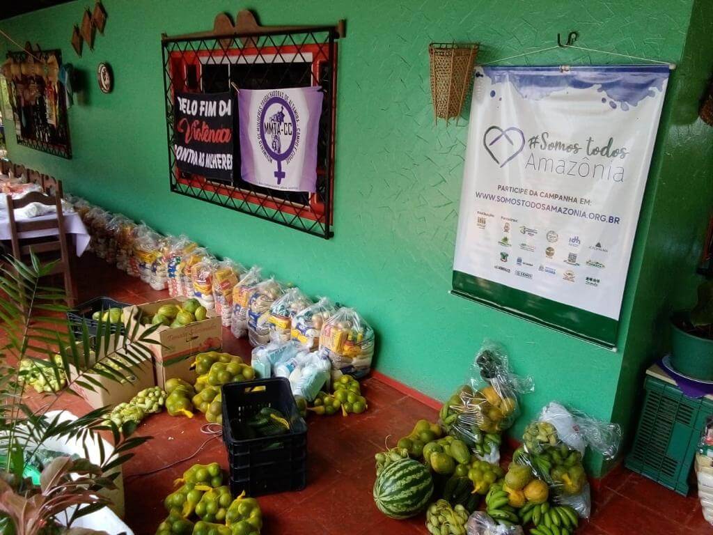 #SomosTodosAmazônia: 60 cestas são entregues para famílias em Altamira