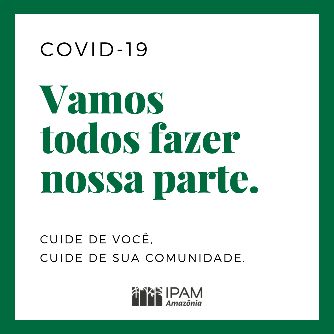 Atualizações sobre as operações do IPAM durante a pandemia de covid-19