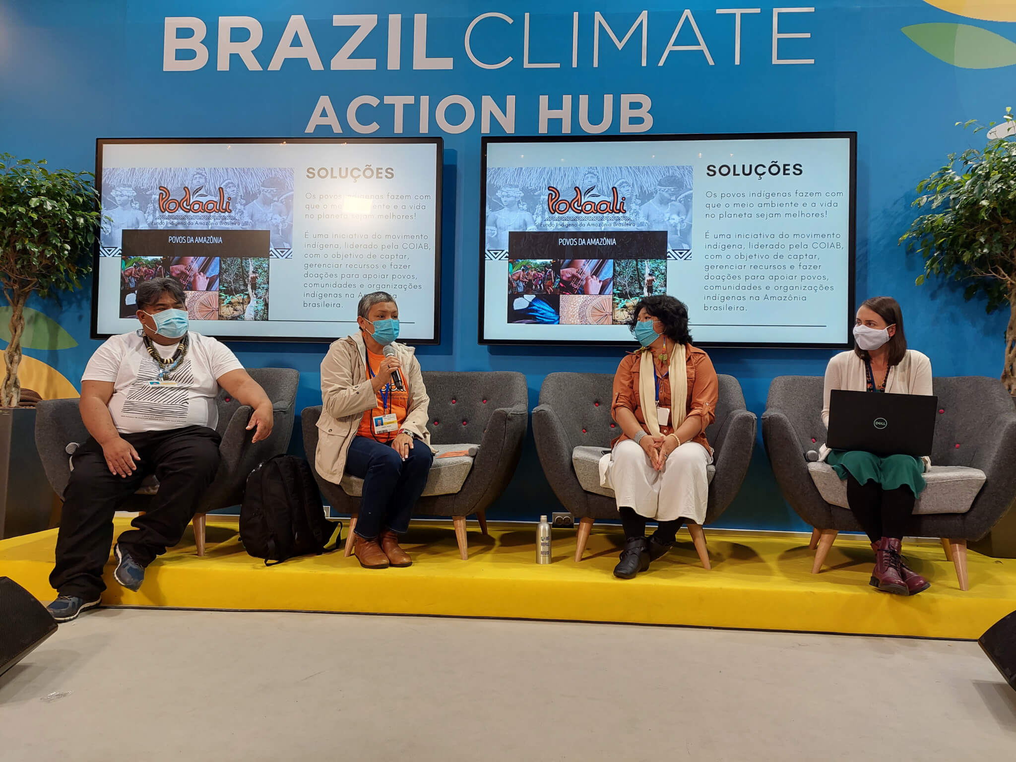 “Não temos mais tempo, precisamos de atitudes”, diz Mariazinha Baré na COP26