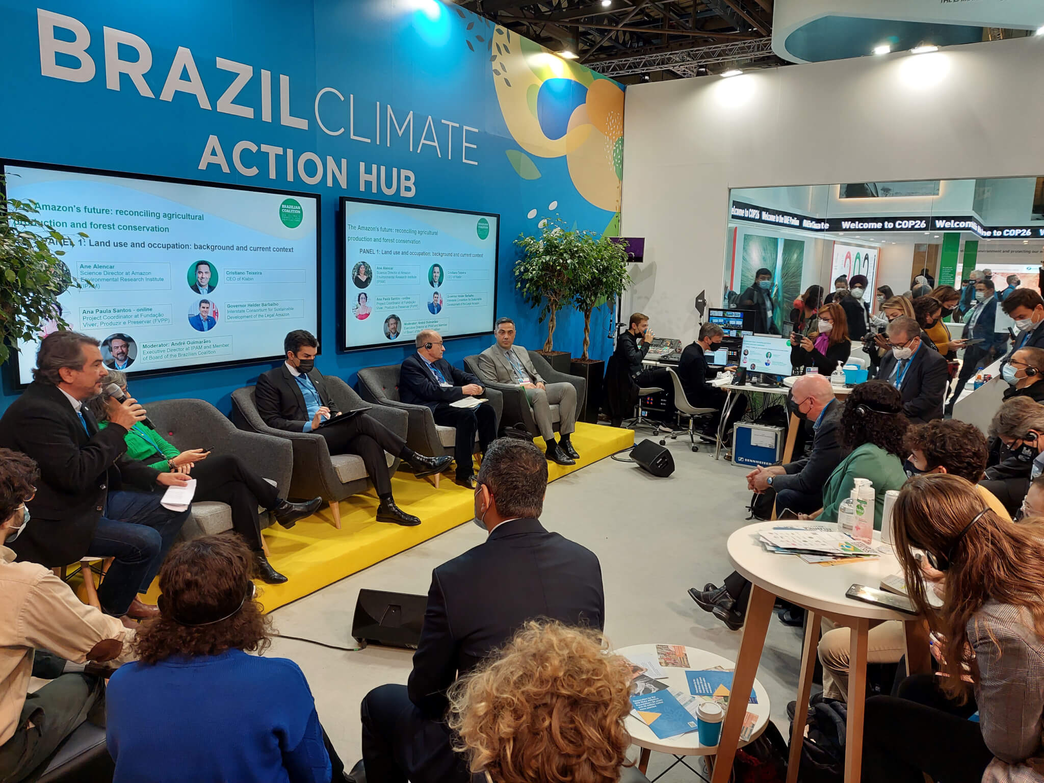 IPAM promoveu soluções para a emergência climática na COP26