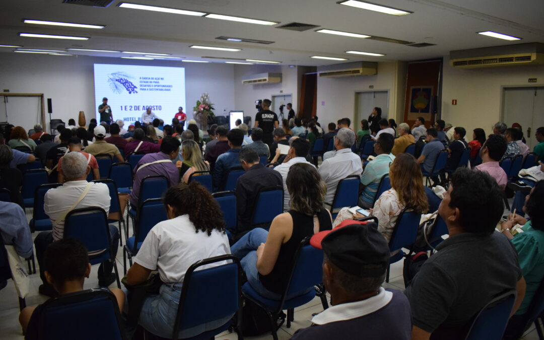 Mais de 200 atores da cadeia do açaí participam de seminário em Belém