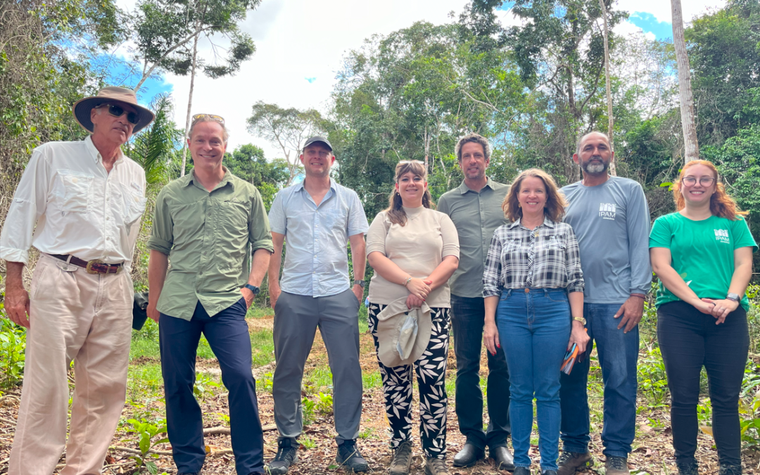 IPAM e representantes dos Países Baixos visitam área CONSERV